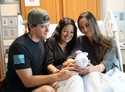 Blessed With A Baby — surrogate Sam delivering for intended mom Kenzy
